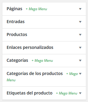 WP Mega Menu - WordPress