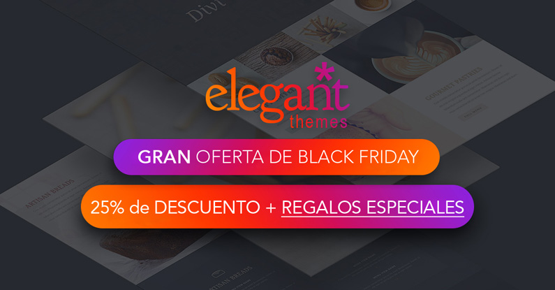 Elegant Themes Black Friday 2016