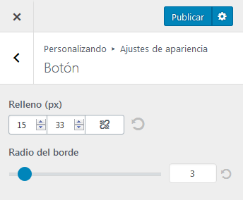 Hestia - Botón