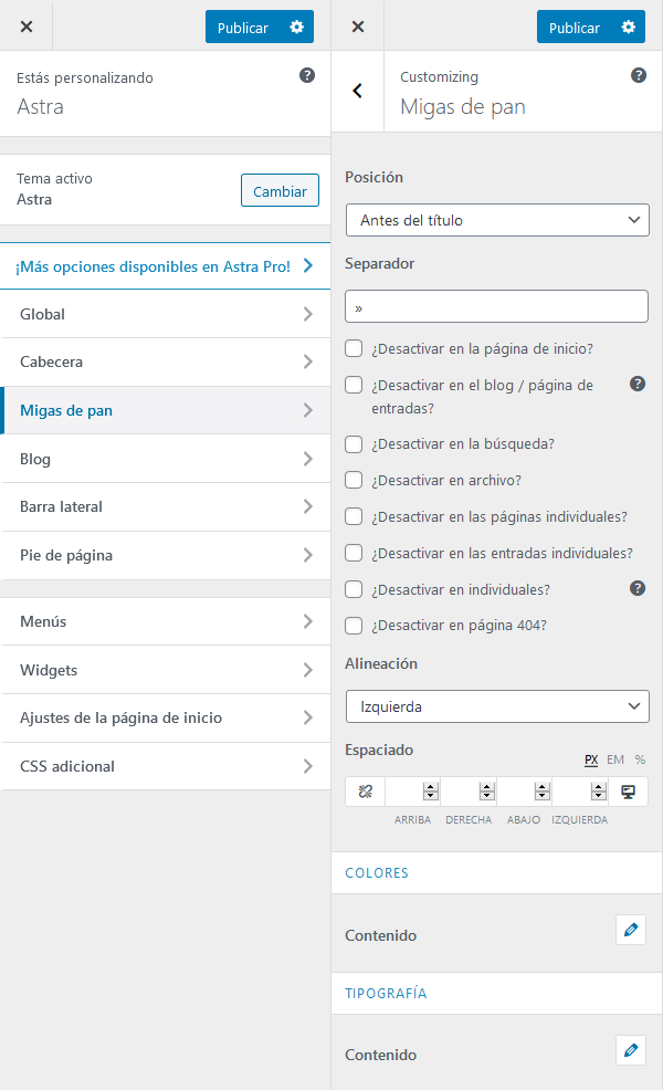 Astra - Migas-de-pan