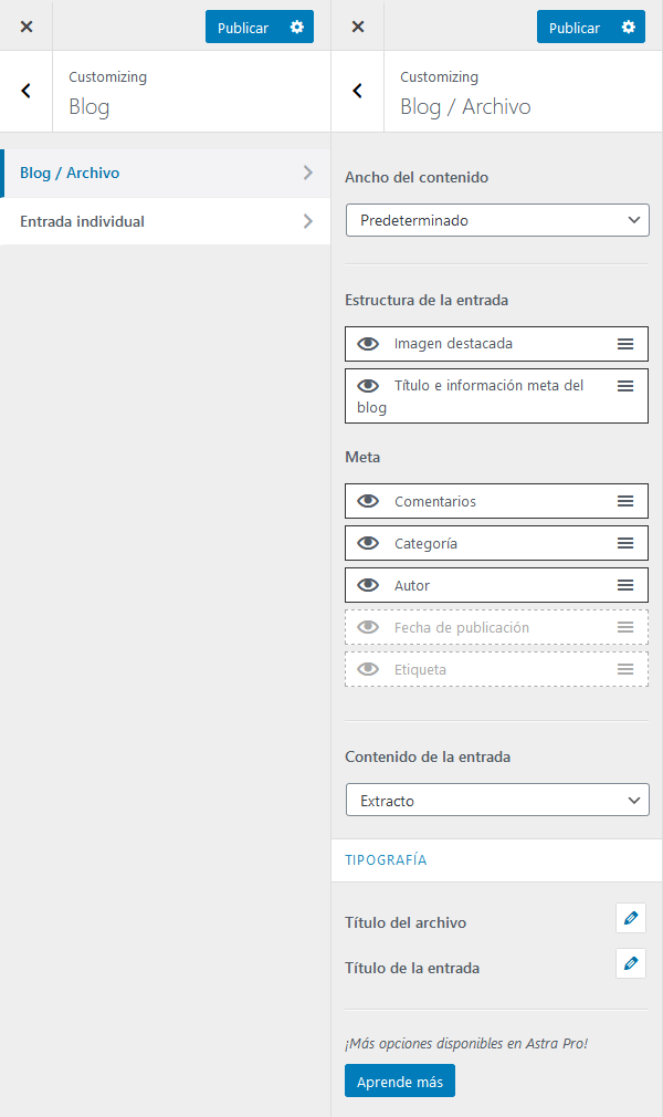 Astra - Blog > Archivo