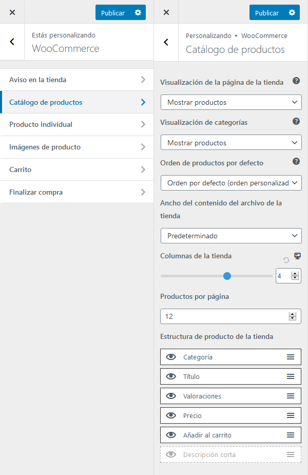 Astra - Diseño de tienda