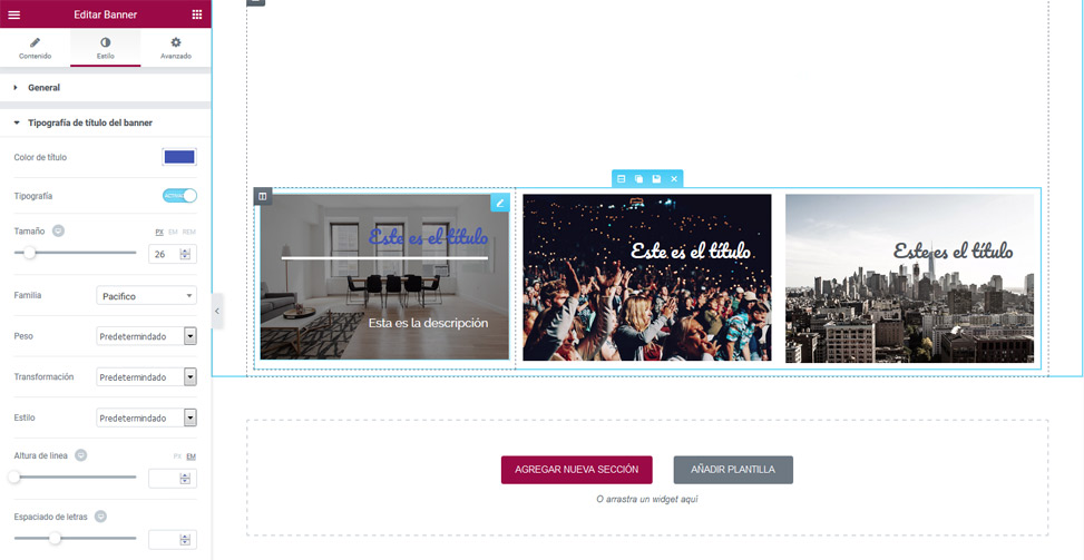 JetElements - Módulo Banner