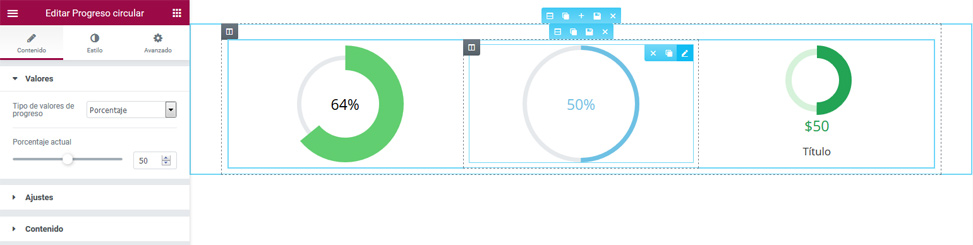 JetElements - Módulo Progreso circular