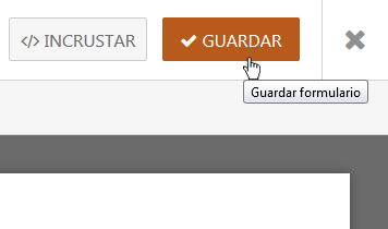 WPForms - Guardar formulario