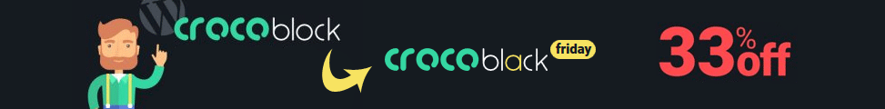 CrocoBlock Black Friday