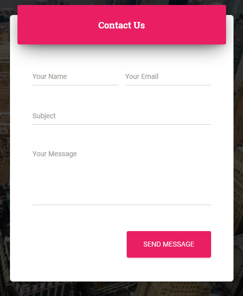Hestia - Demo Contacto