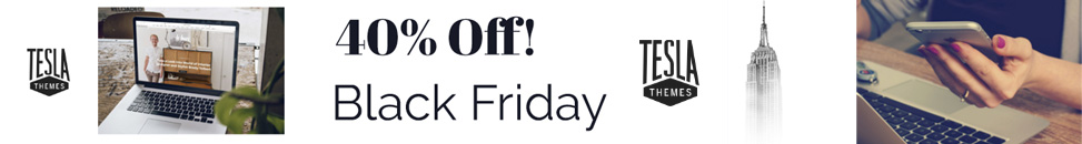 Tesla Themes - Black Friday 2019