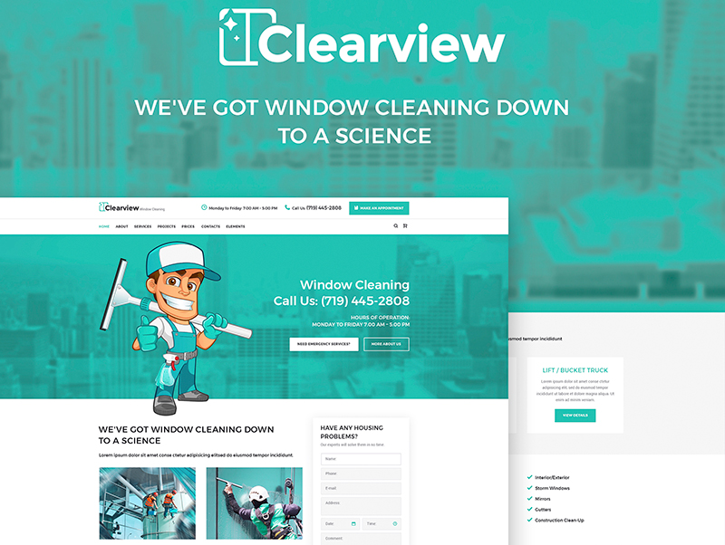 Tema De WordPress Clearview