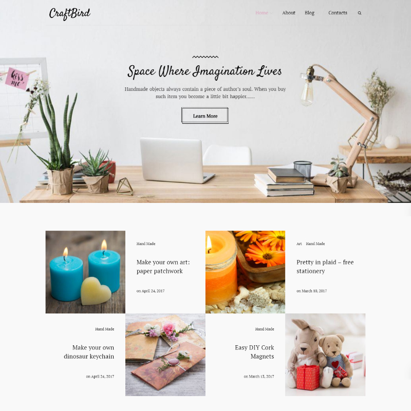 Tema De WordPress CraftBird