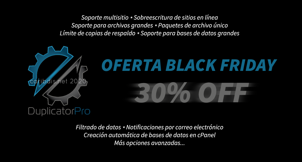 Duplicator Black Friday