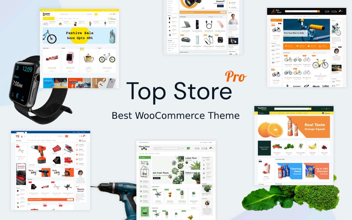Top Store Pro está diseñado para que el sitio web de tu tienda sea profesional y fácil de usar