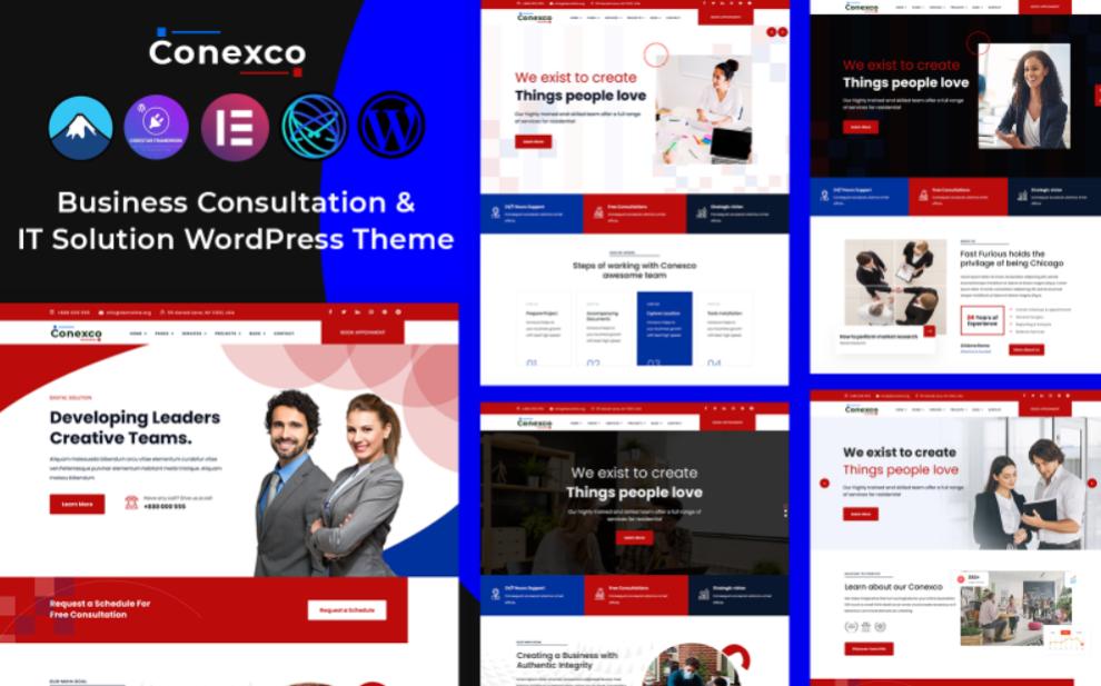 Conexco – Tema de WordPress para sitios de negocio y TI