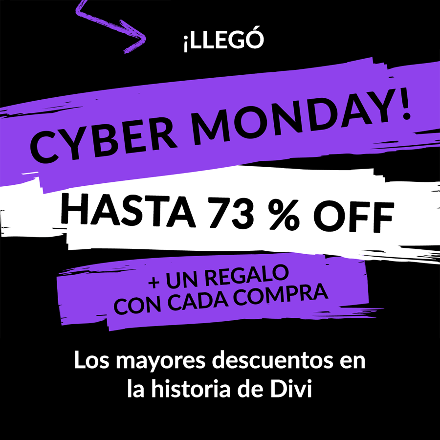 Divi Cyber Monday 2024