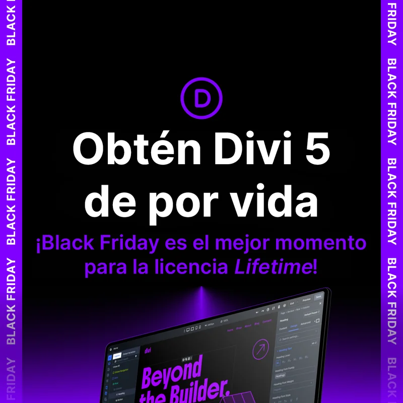 Divi Black Friday